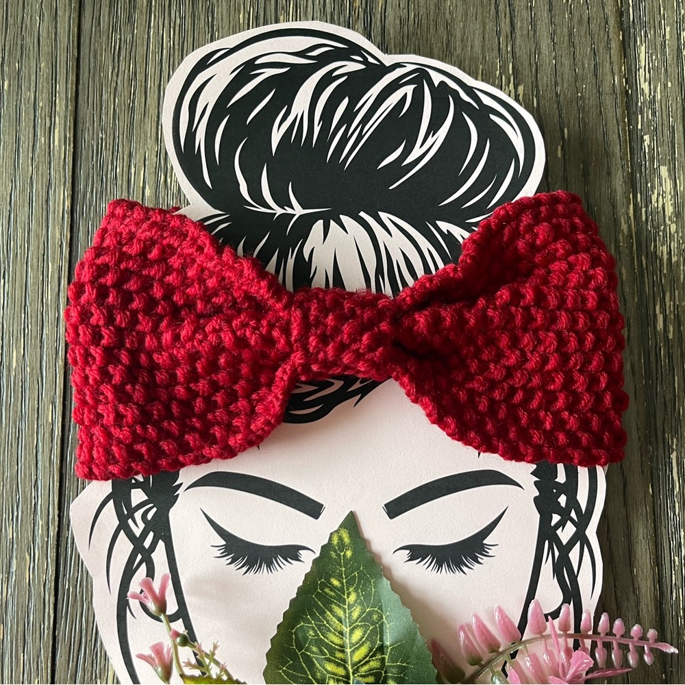 Chloe Headband Ear Warmer Crochet Knit Warm Winter Head Wrap Stylish Women’s